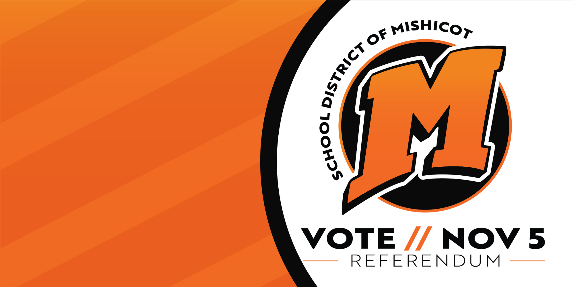 The School District of Mishicot is going to referendum on 11/5/24 to enhance our schools' safety, infrastructure, & academic offerings.