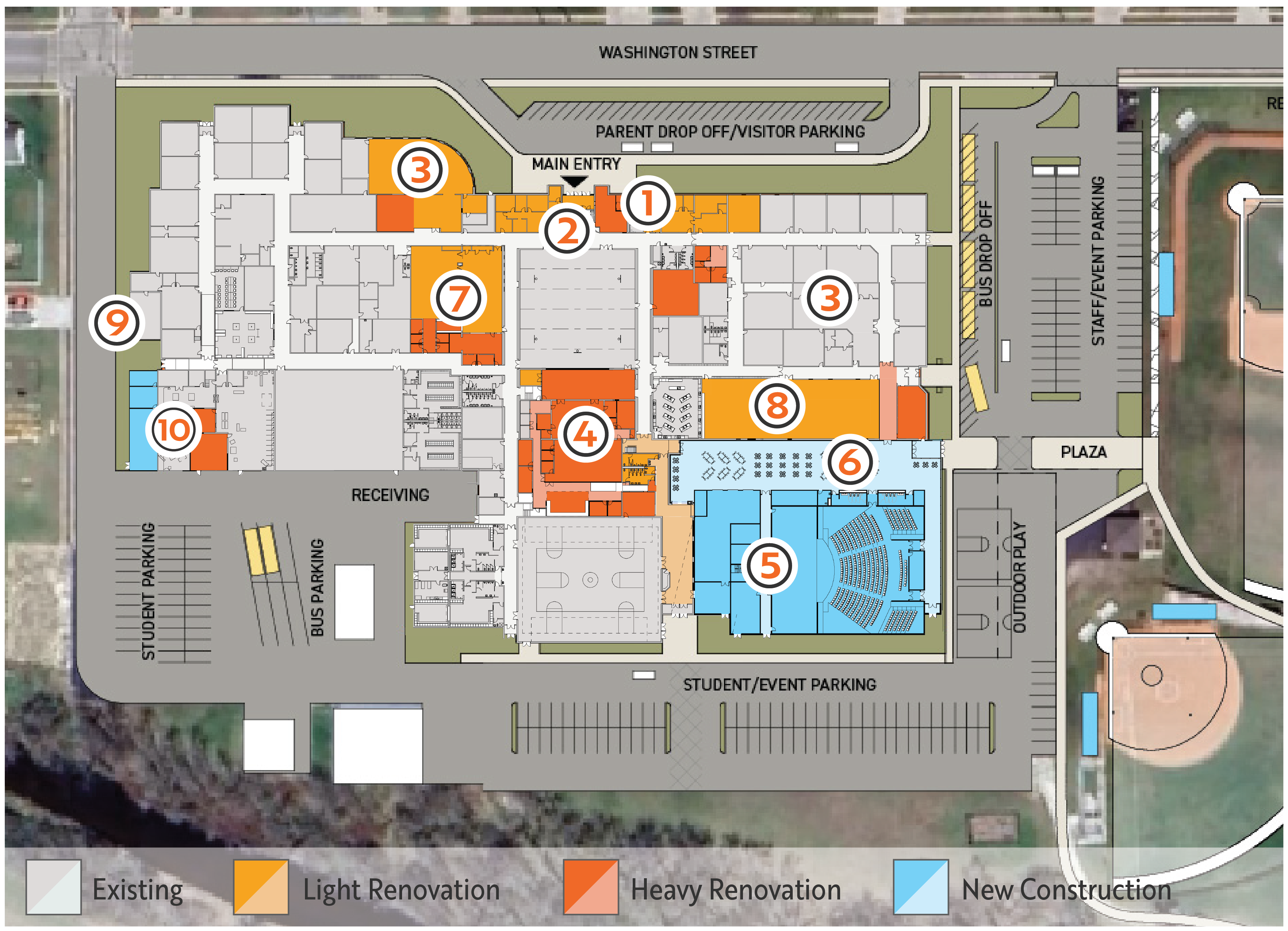 Middle/High School floor plan