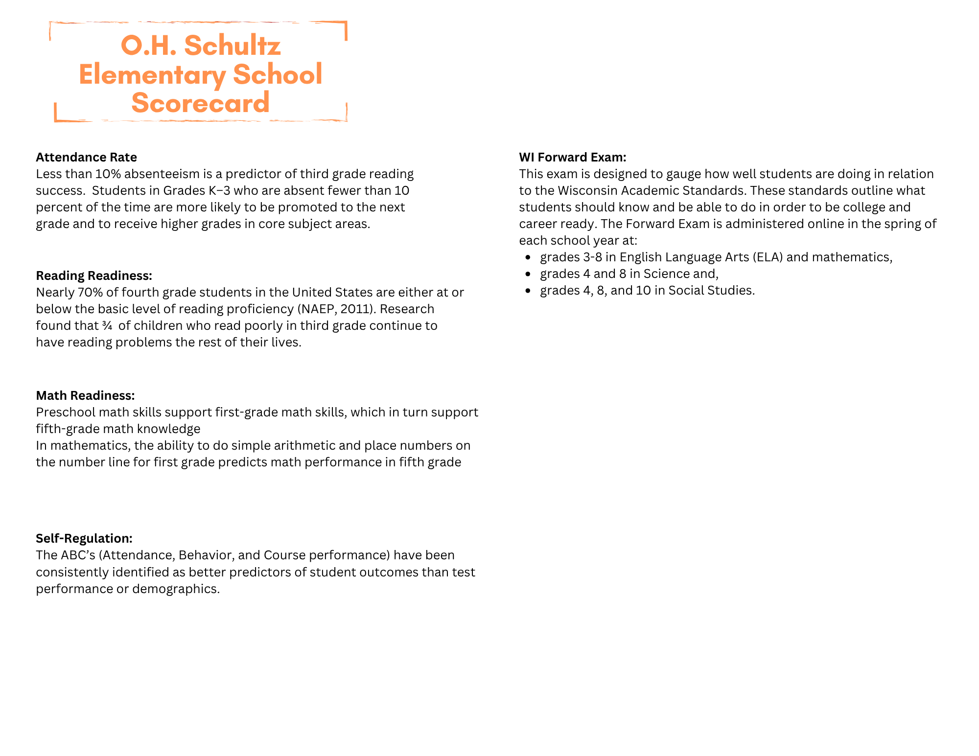 Redefining Ready Scorecard OH Schultz p. 2 