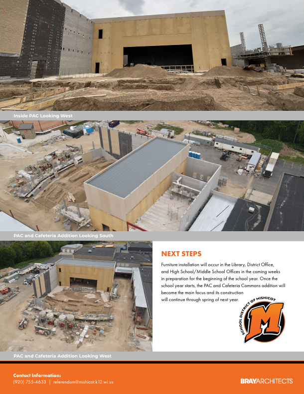 August Construction Update 2