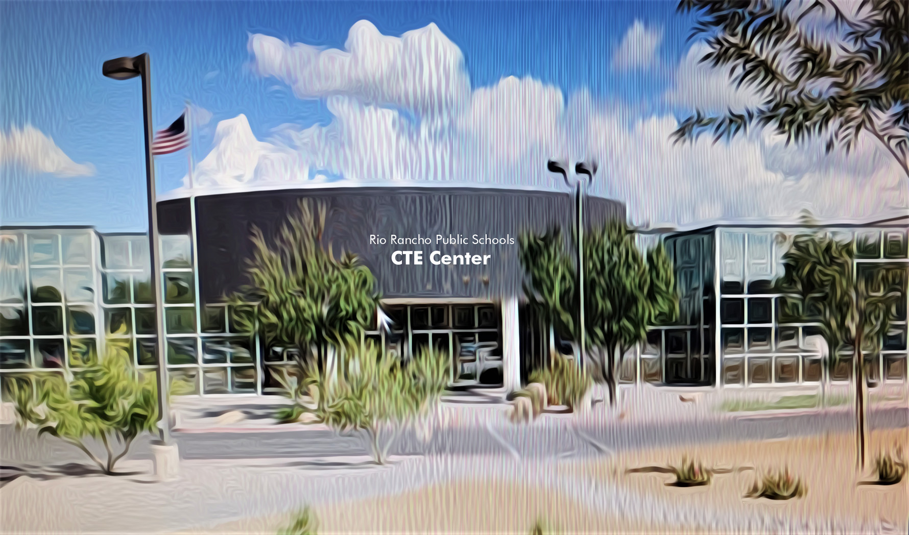 A rendering of what the new CTE Center could look like once completed and open to students in Fall 2023.