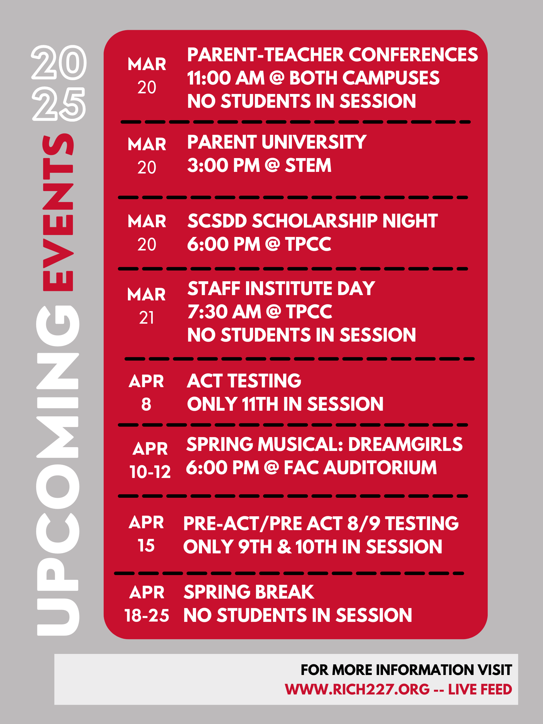 Apr Events