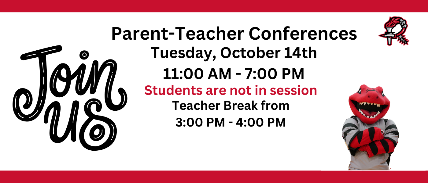 RTHS Fall 2025 Parent-Teacher Conferences We invite you to join us for our upcoming Parent-Teacher Conferences on Tuesday October 14, 2025.  Conferences will be held  from 11:00 AM–7:00 PM at the FAC and STEM Campuses and the Transition Center.  Please note there will be a staff break from 3:00–4:00 PM. This year parents will have an option to attend either in-person or virtual conferences.  Parents are not required to sign up for in-person conferences, however if you are interested in virtual options, please see below. Click here for a list of teachers and their sign up links for virtual conference options.   RTHS Virtual Parent Teacher Conference Sign Up Links FAC teachers are located on page 1 and STEM teachers can be found on page 2.  Parents can review PowerSchool for teacher names. We look forward to partnering with you to support your student’s success! If you have any questions, please contact the Associate Principal of Educational Services. Ms. Linnea Garrett, FAC Campus and Transition Center lgarrett@rich227.org   Ms. Paulette Grissett, STEM Campus pgrissett@rich227.org 