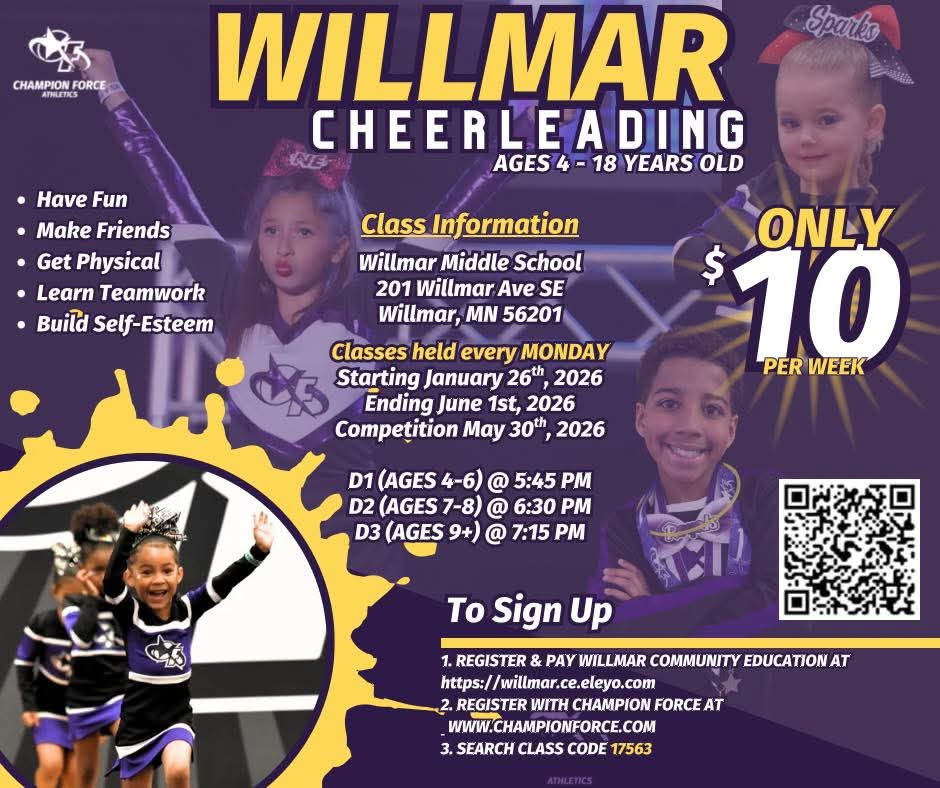 Willmar Cheerleading