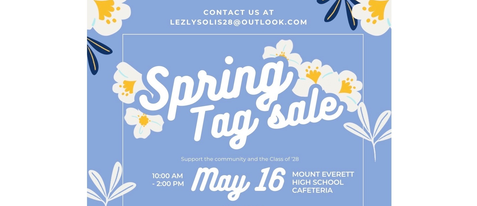 Spring Tag Sale