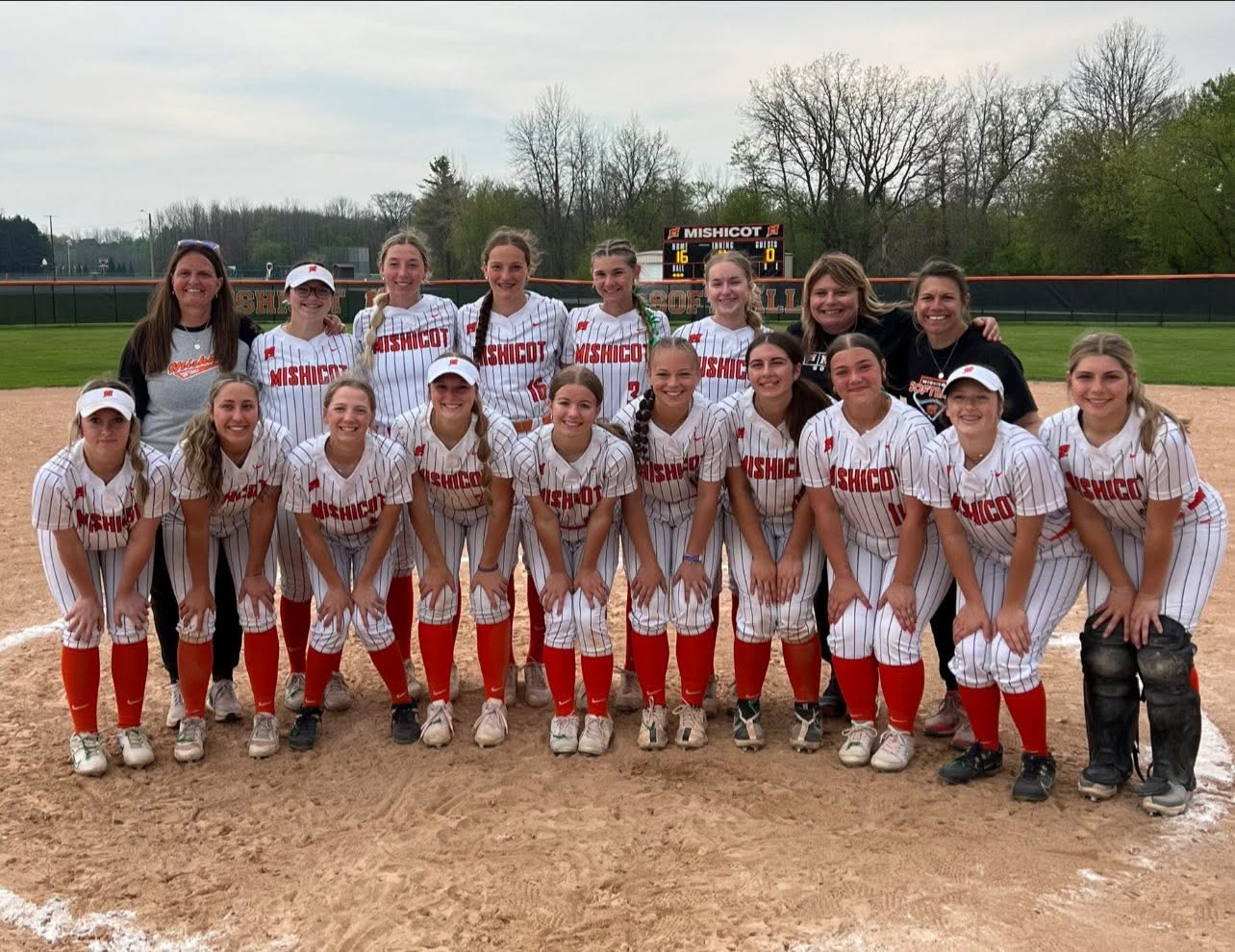 Conference Champion Softball team