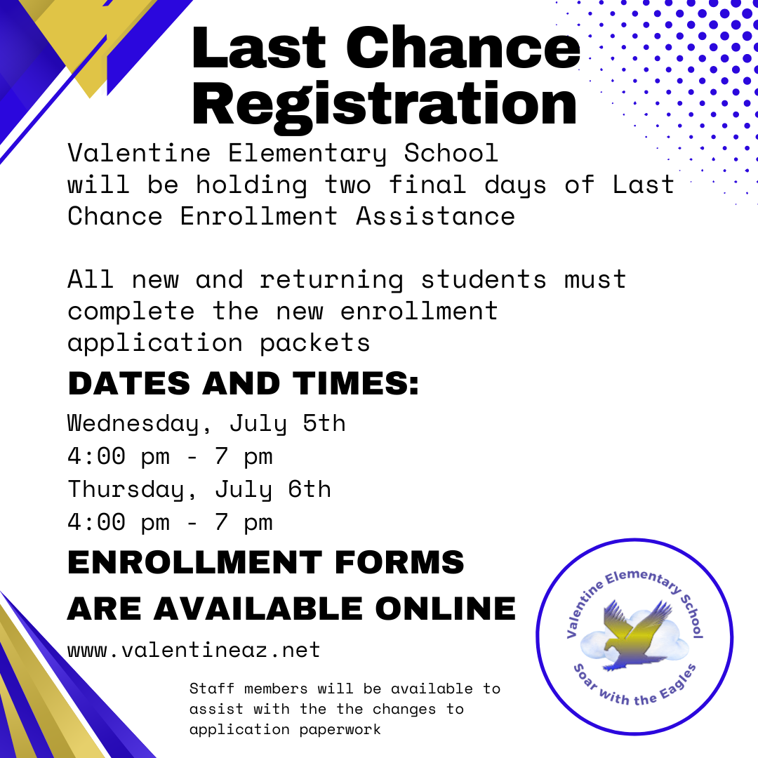 Last Chance Registration