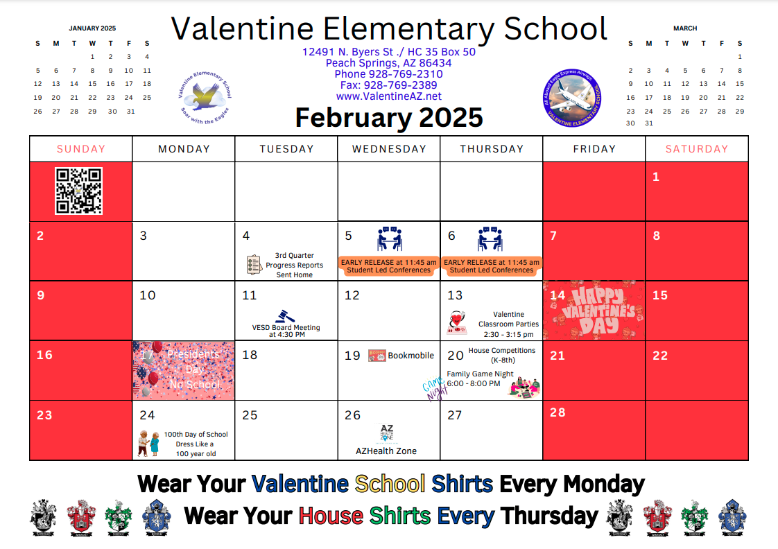 February 2025 Events Calendar