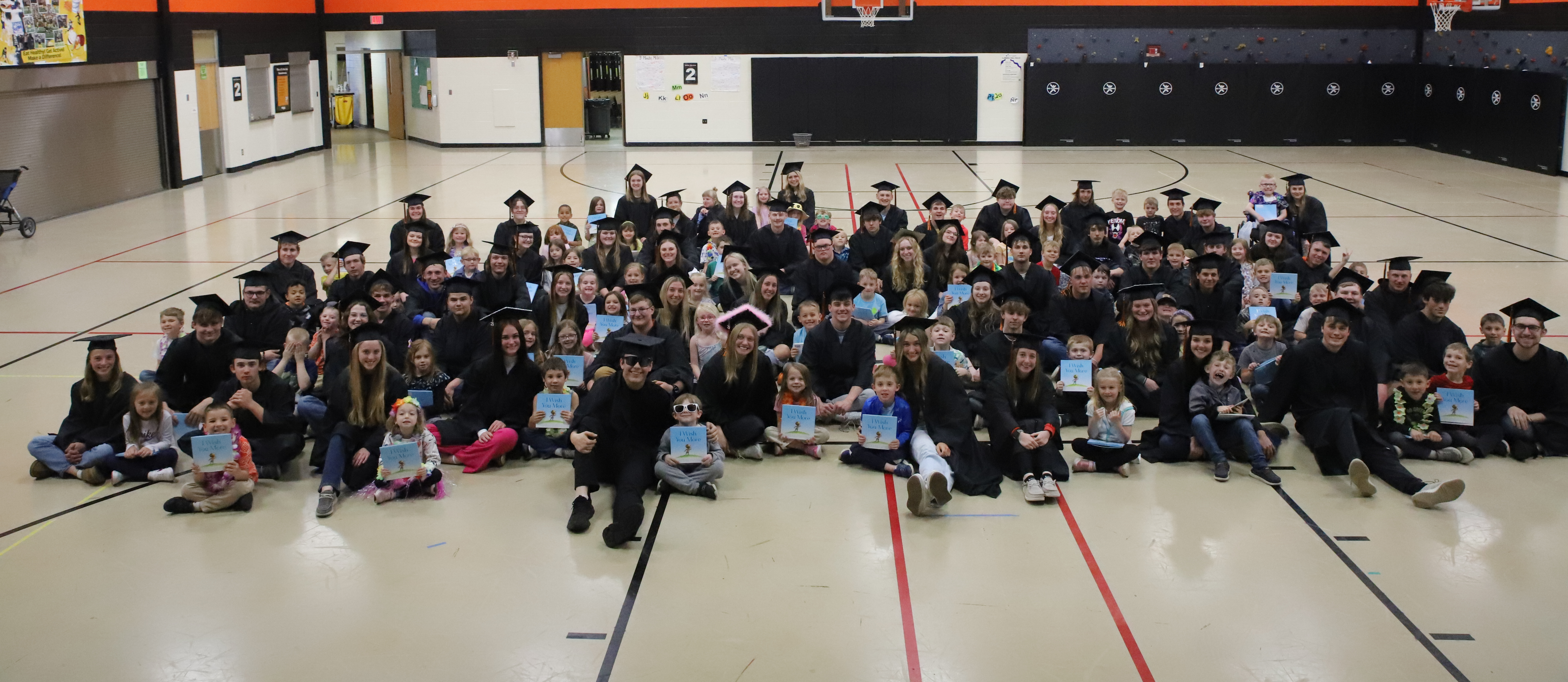 Kindergarten and senior students