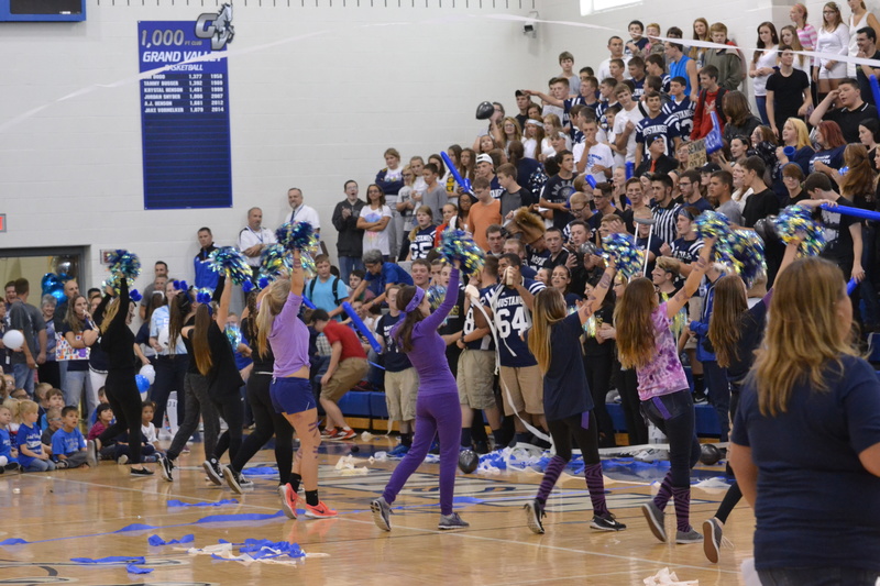 Cheering in the gym