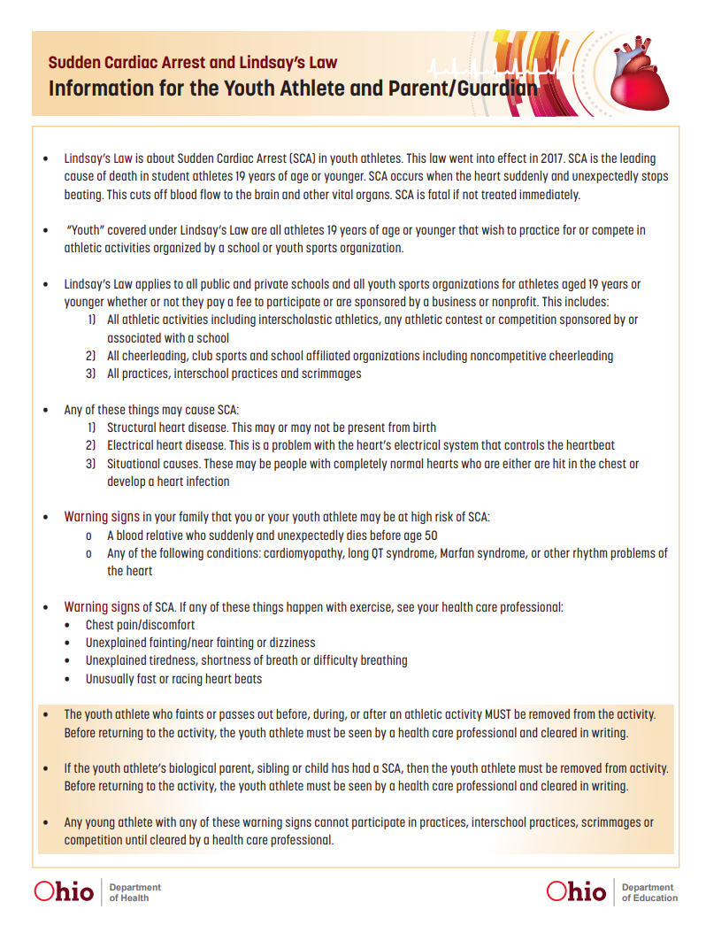 Lindsay's Law- Sudden Cardiac Arrest