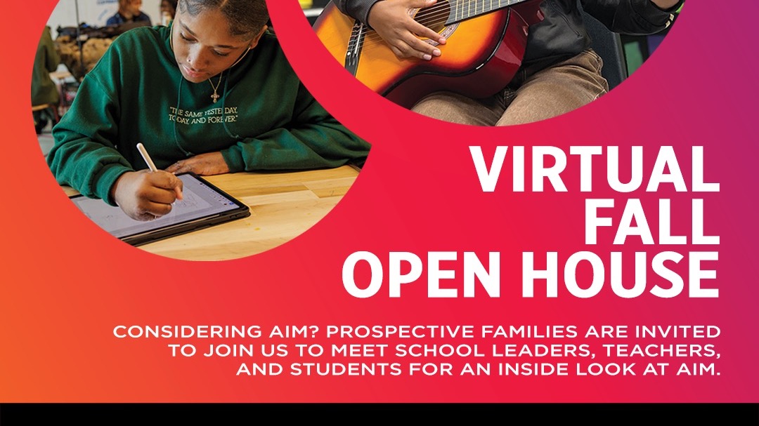 AIM Virtual Open House Flyer