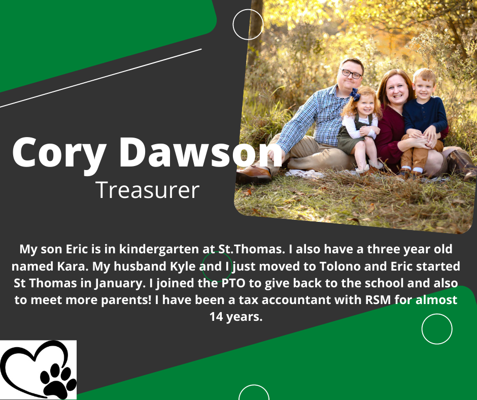 Cory Dawson - Treasurer