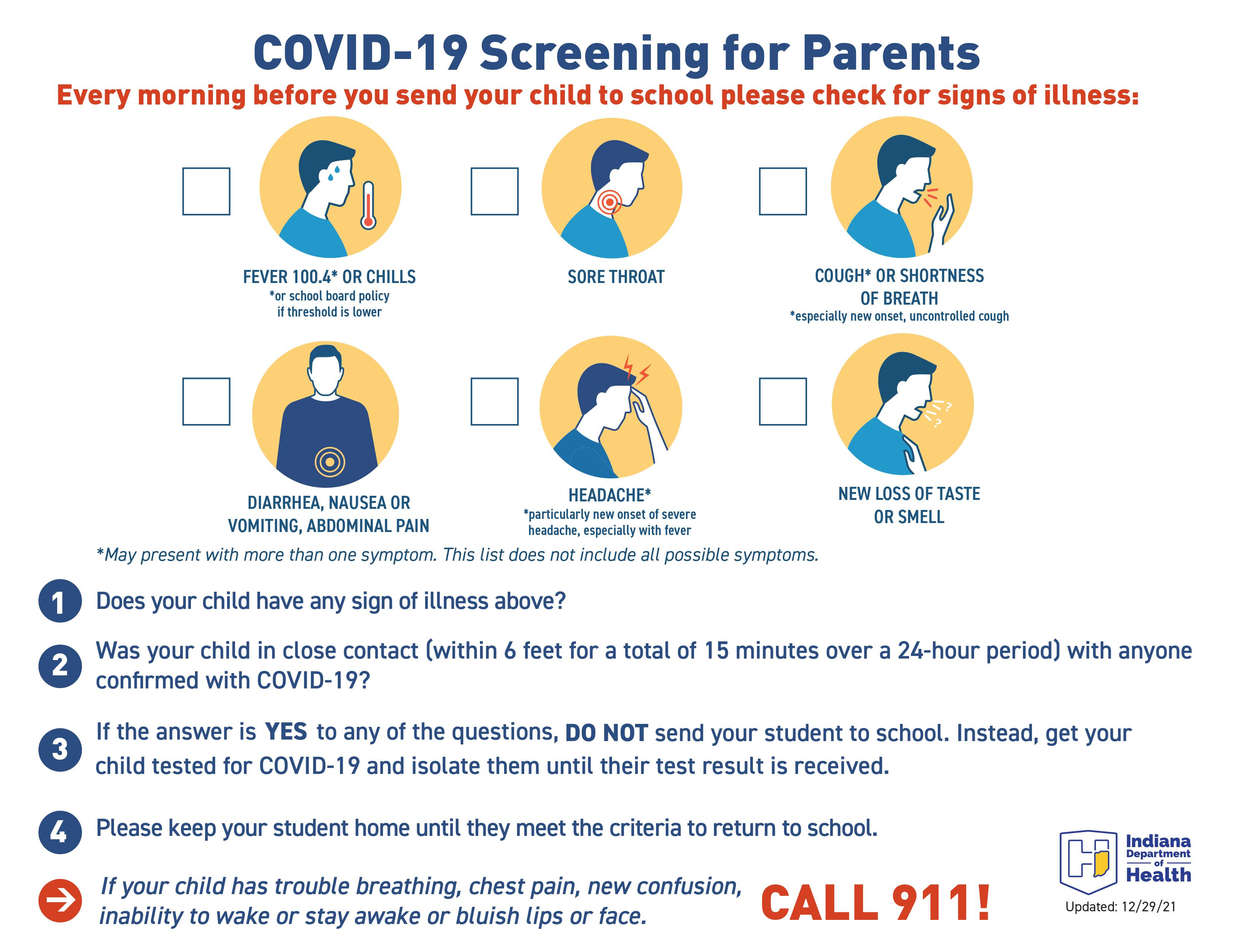 Parent Screening Document
