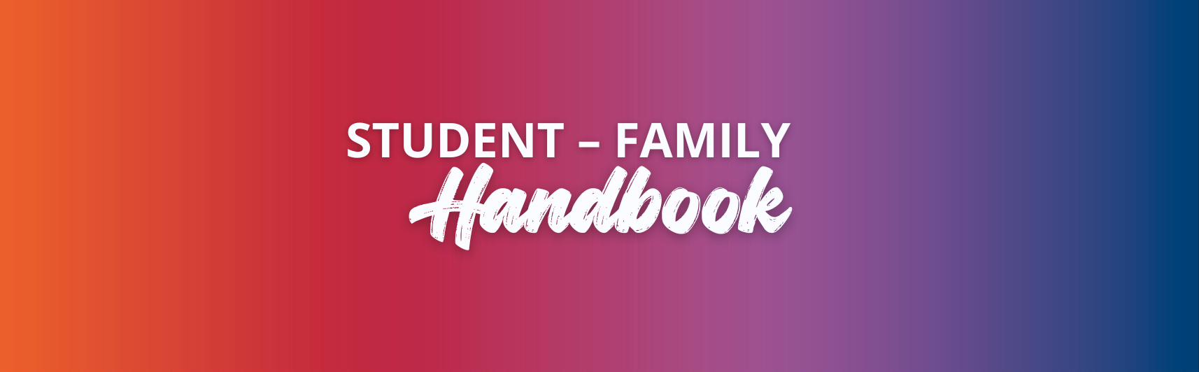 Irving Park header – student- family handbook