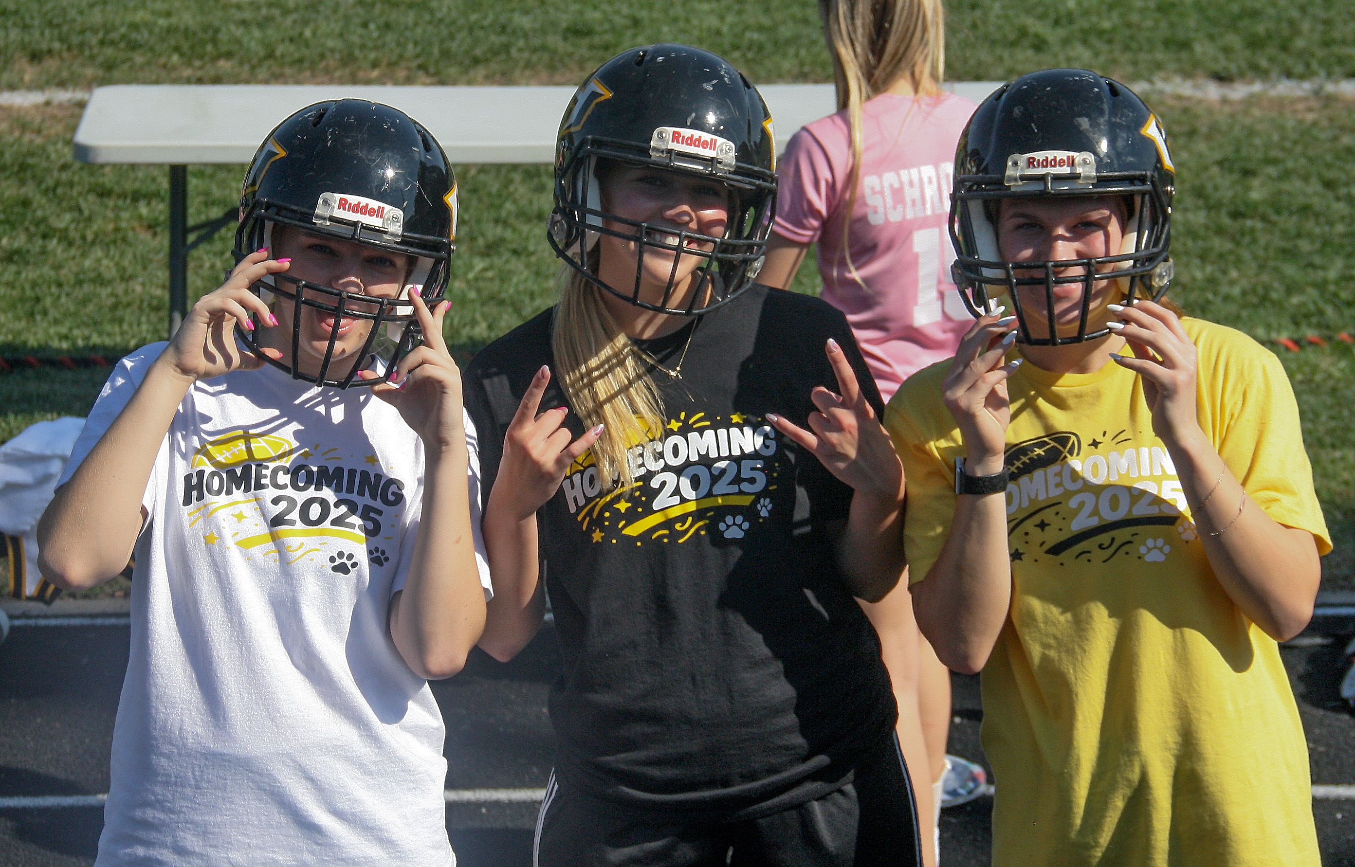 HHS Softball Helmets