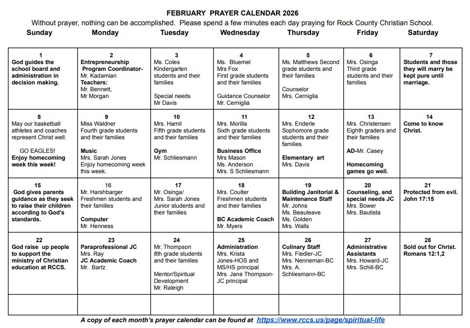 Rock County Christian School