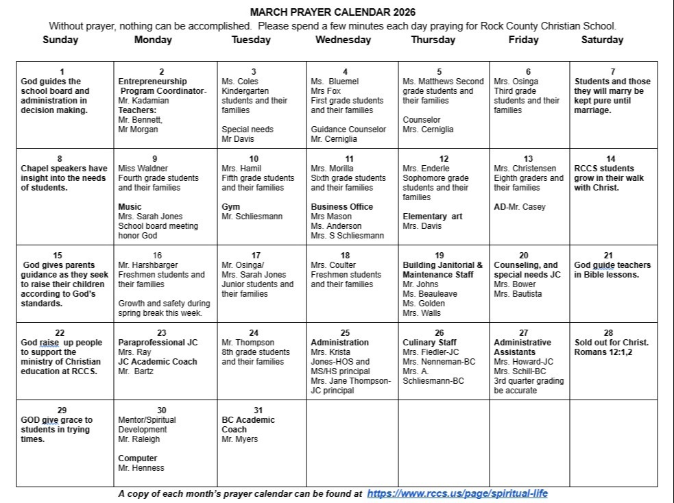 Rock County Christian School