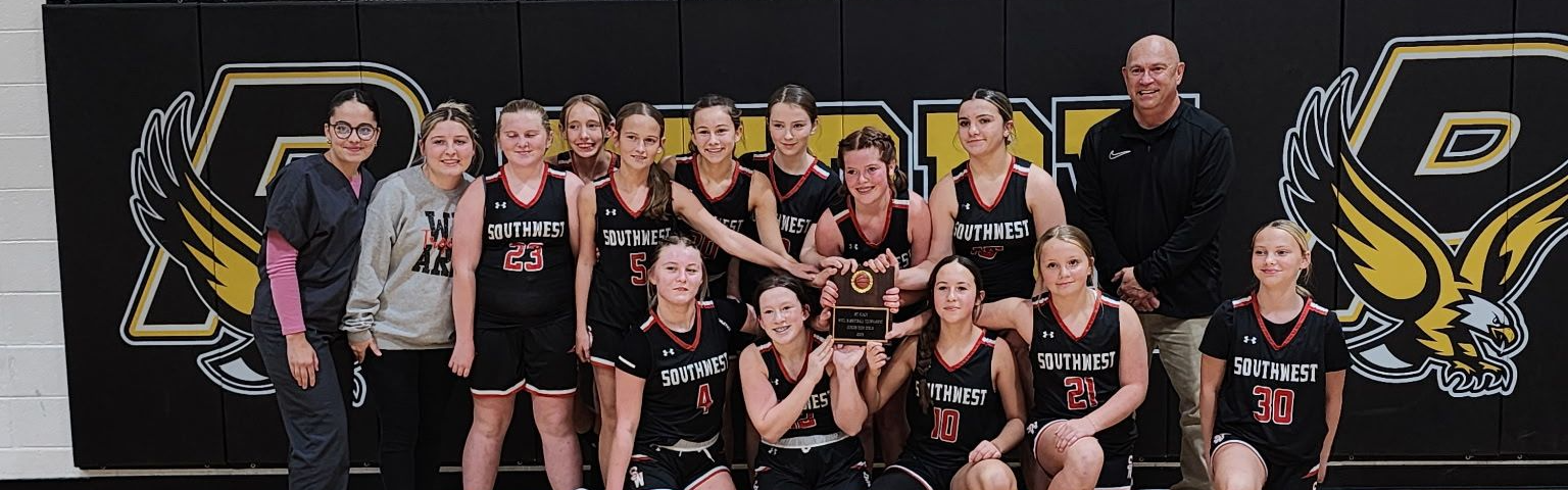 MS Girls Basketball SWCL Champions