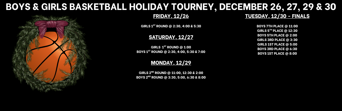 Holiday Basketball Tournament