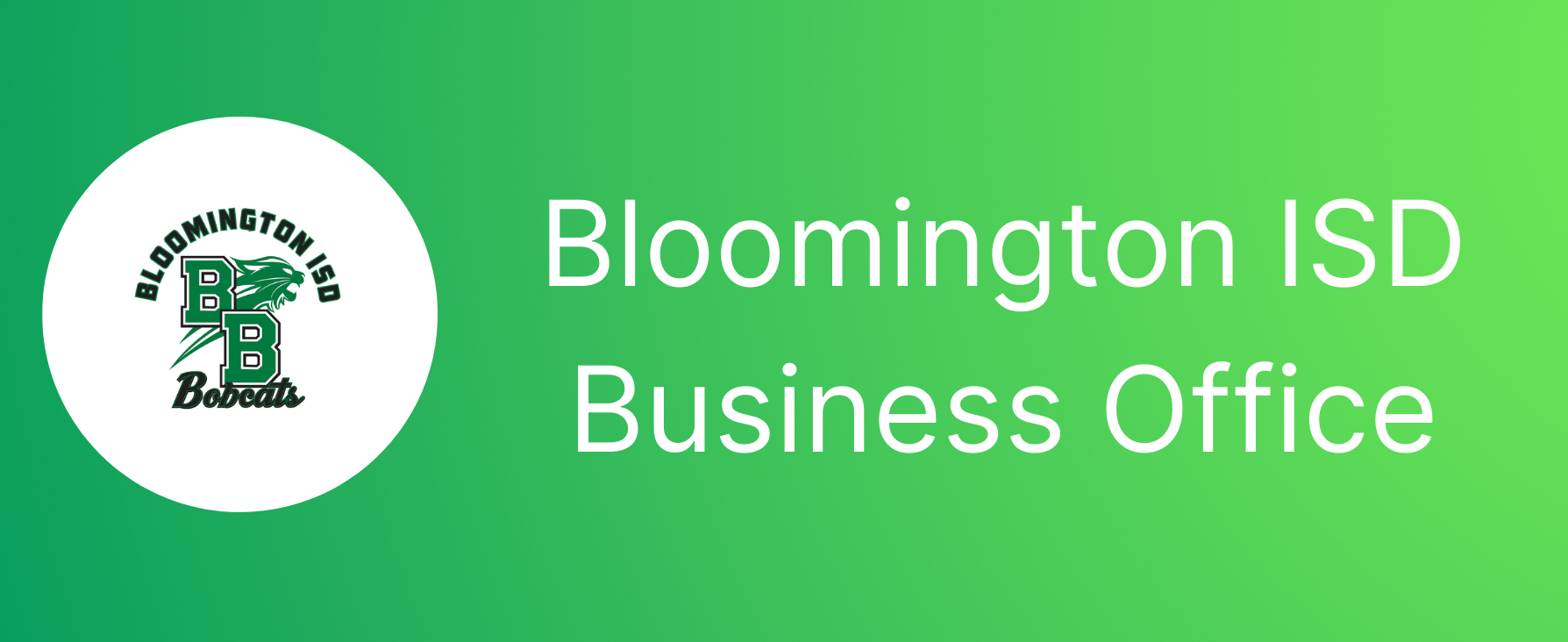 Business Office/Human Resources Bloomington ISD