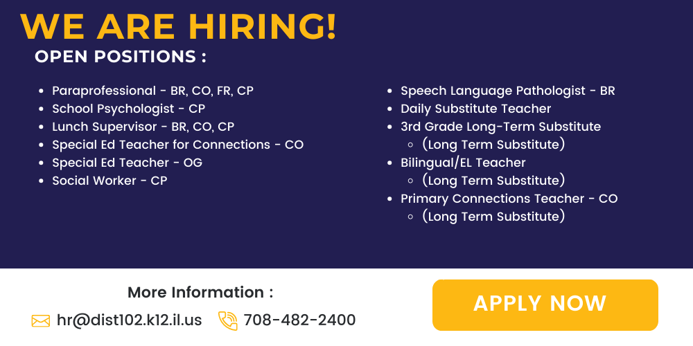 now hiring