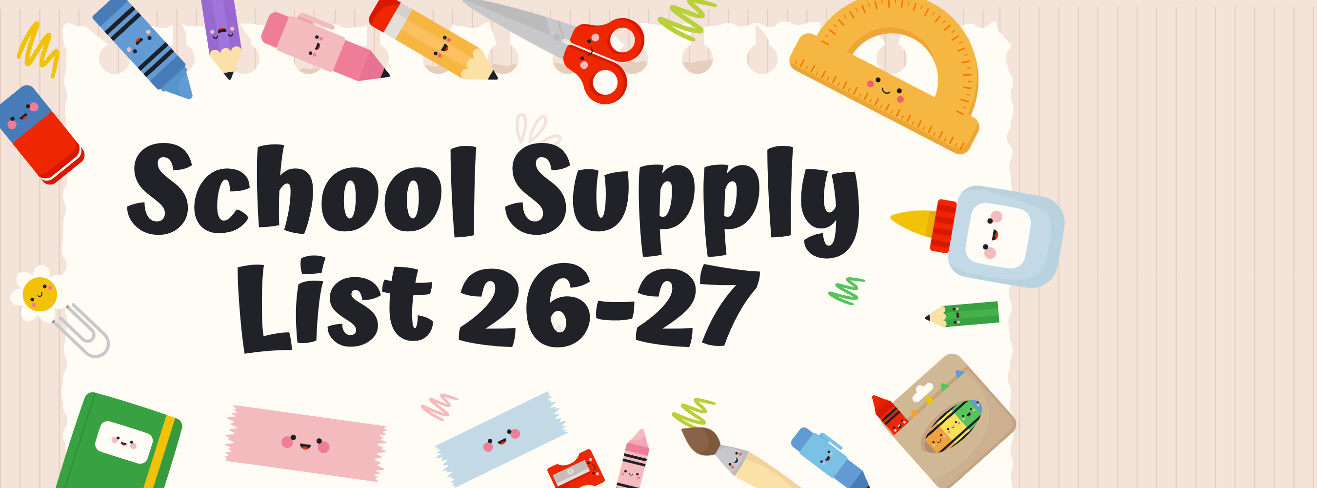 supply list
