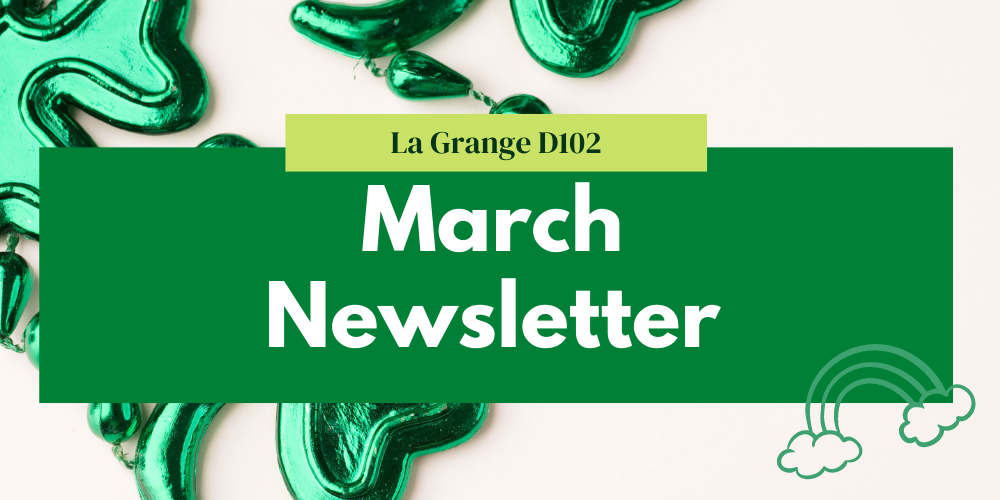 March newsletter