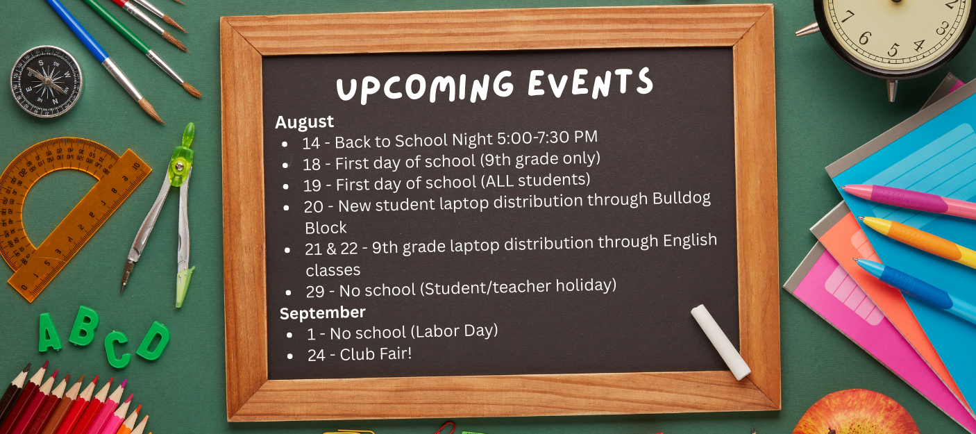 Upcoming events