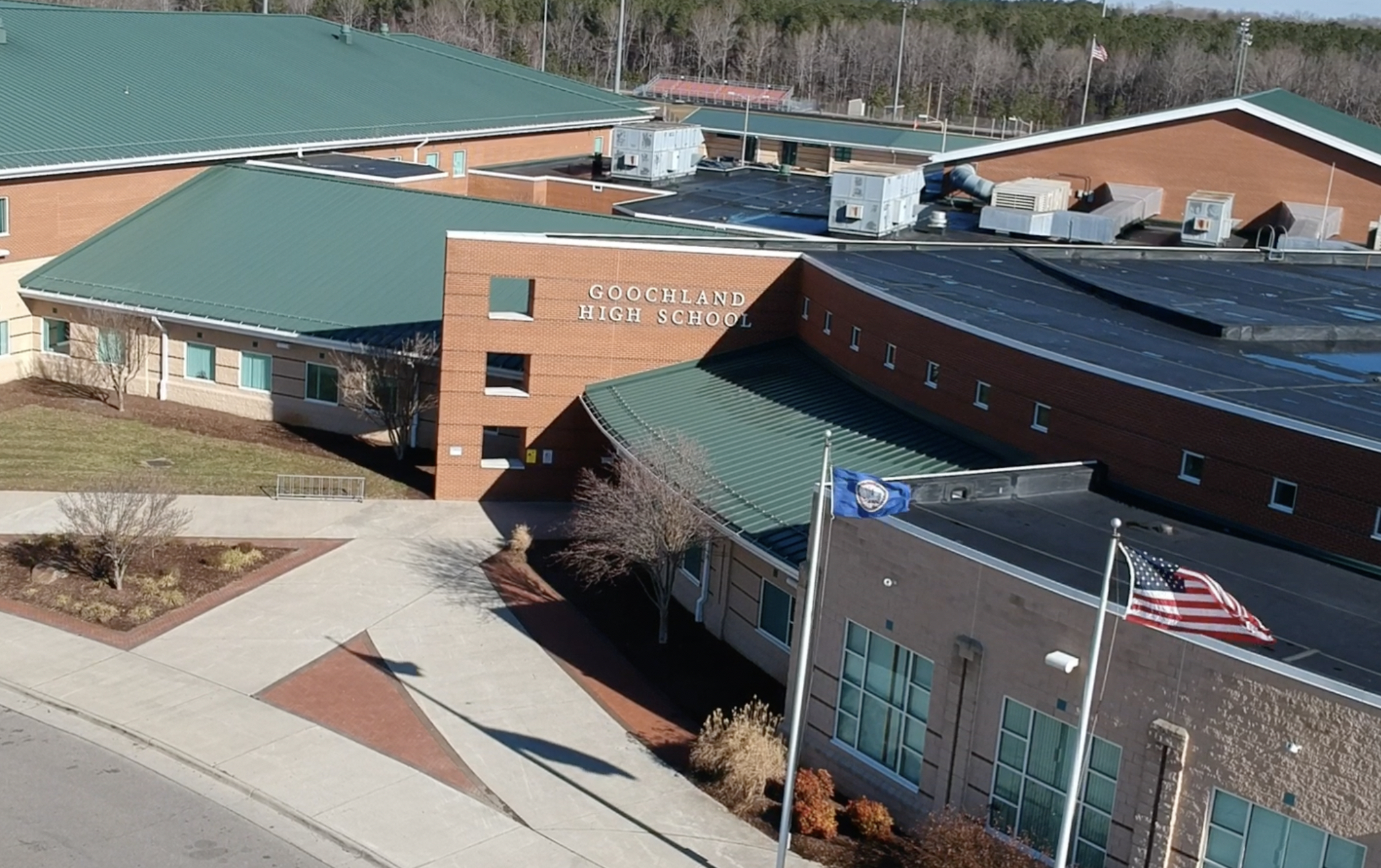 Front of GHS building