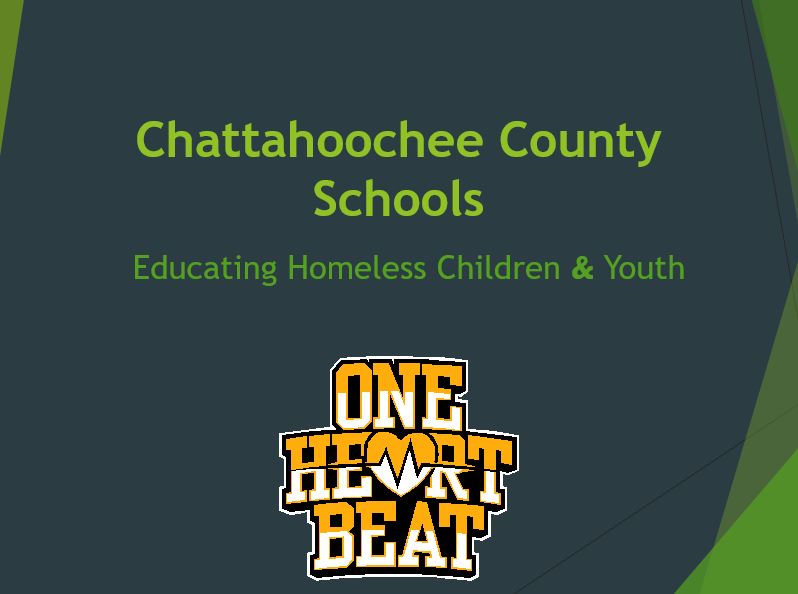 CHATTAHOOCHEE COUNTY SCHOOLS - ONE HEART BEAT