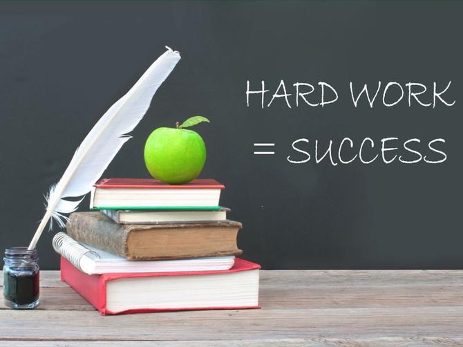 Hard Work = Success