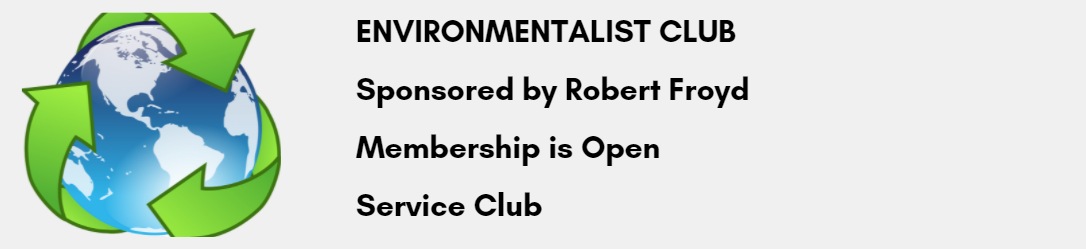 environmentalist club