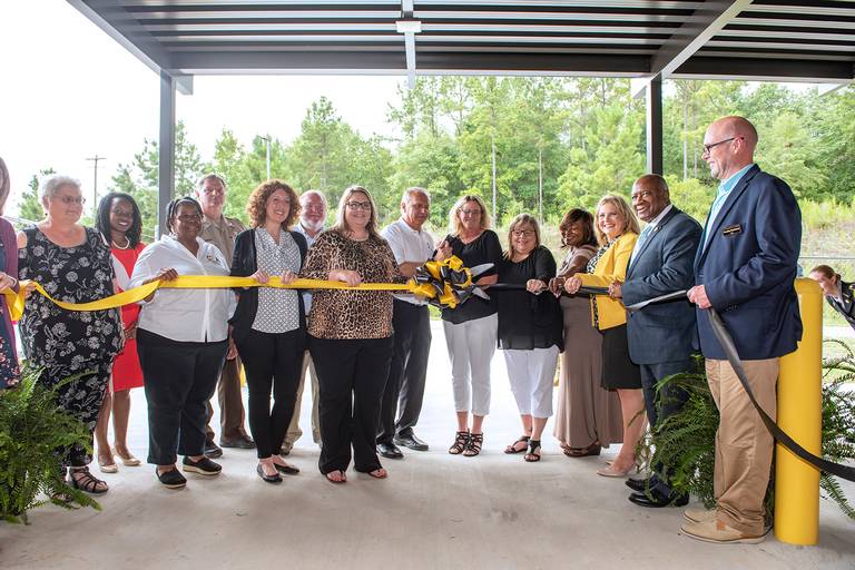 A photo of the Chattahoochee Valley College and Career Academy opening.