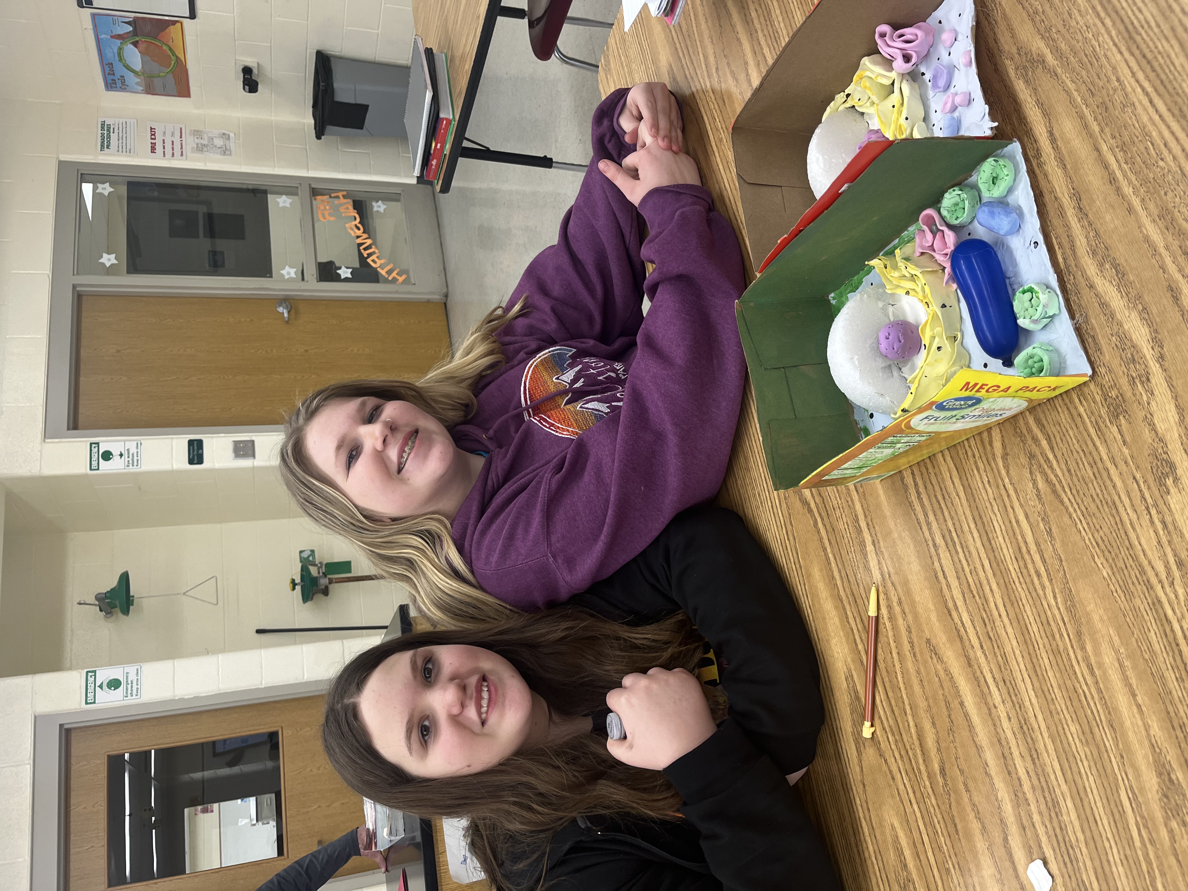 Mady and Maci