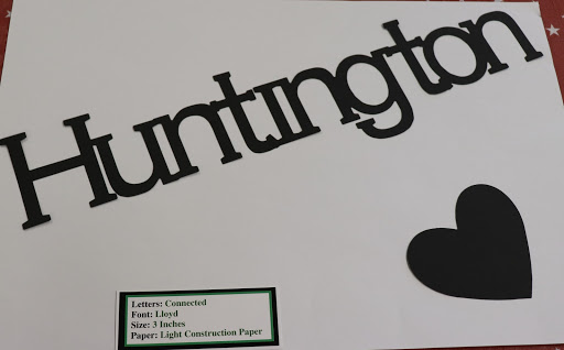 Die Cut Huntington