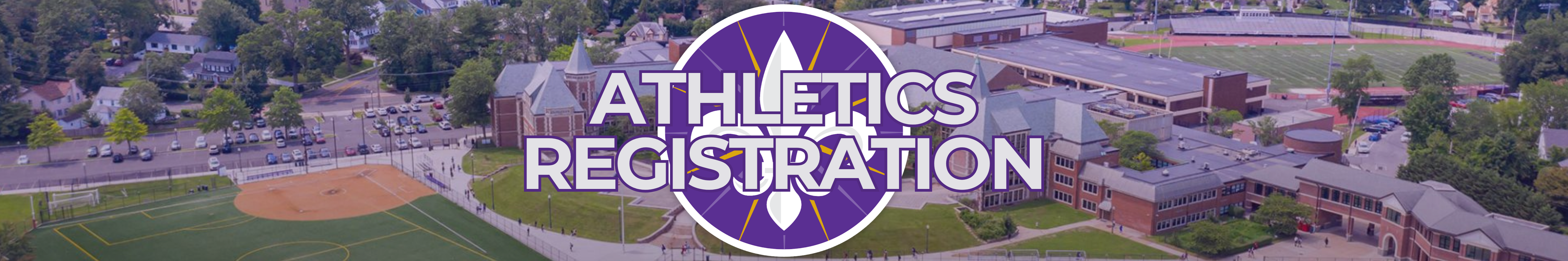 Athletics Registration banner