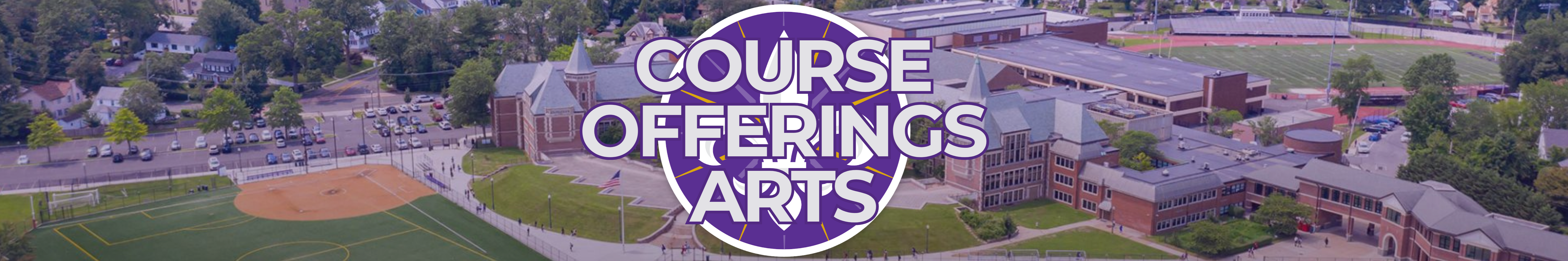course offerings arts banner