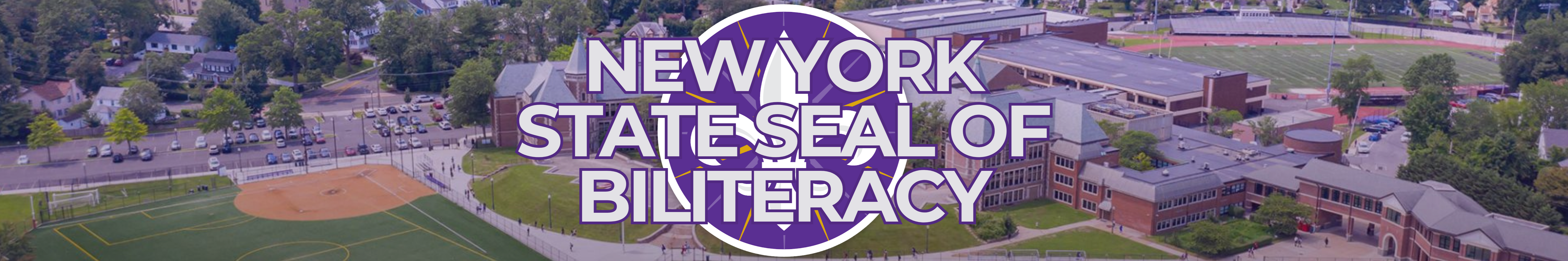 New York State Seal of Biliteracy banner