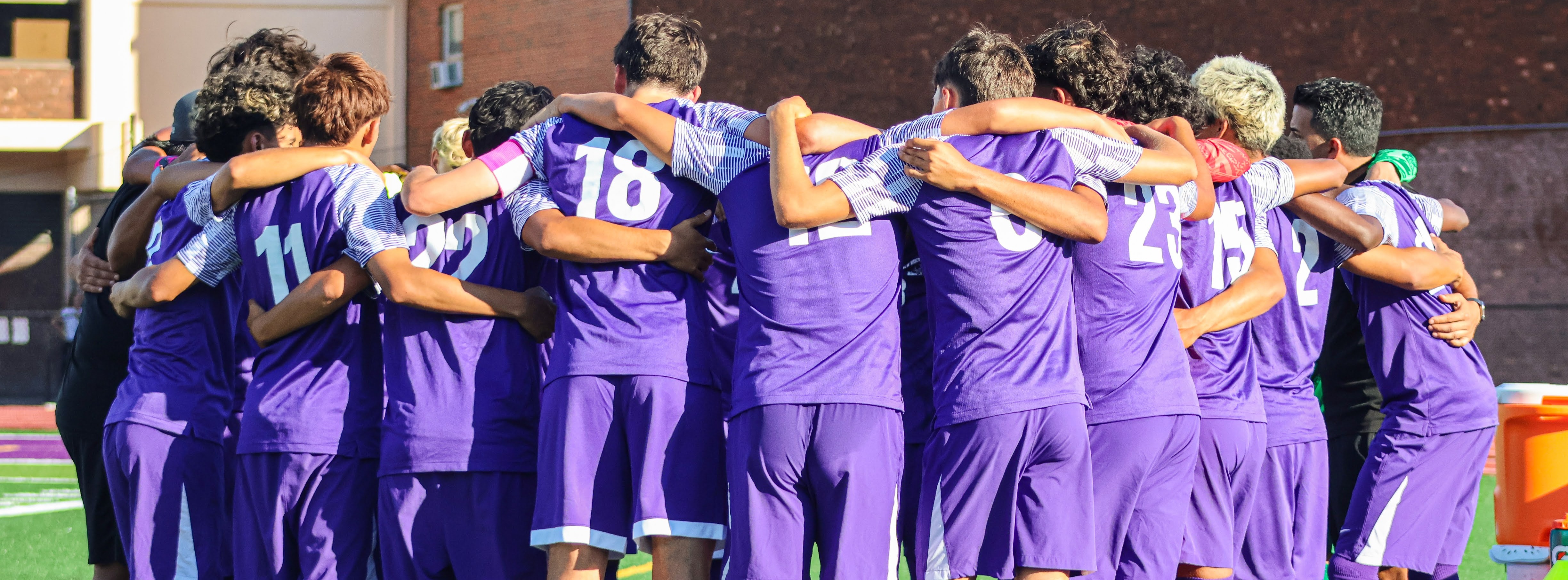varsity boys soccer game