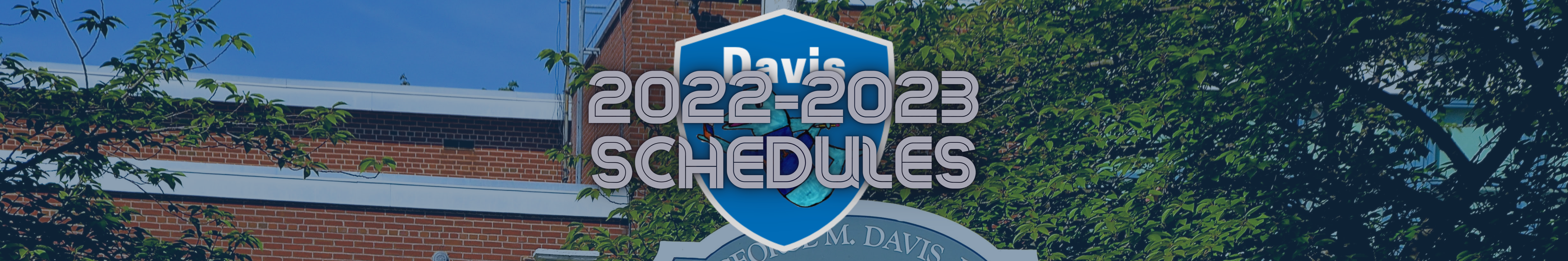 2022-2023 Schedules banner