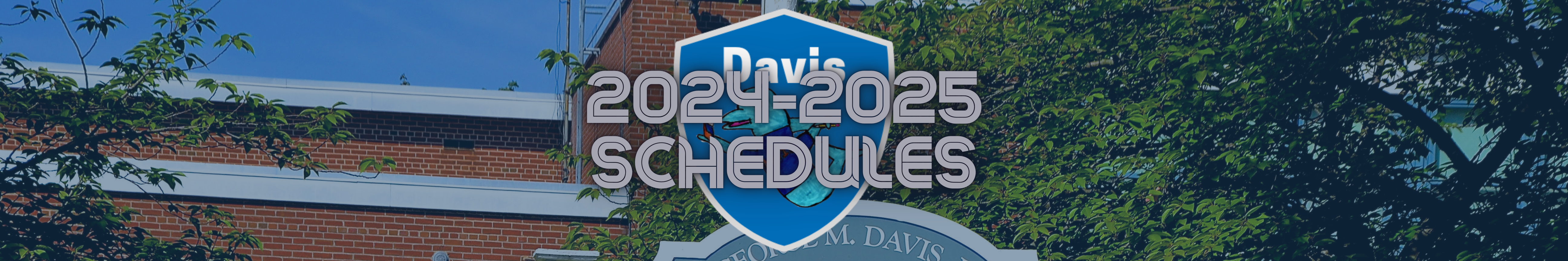 2024-2025 Schedule banner