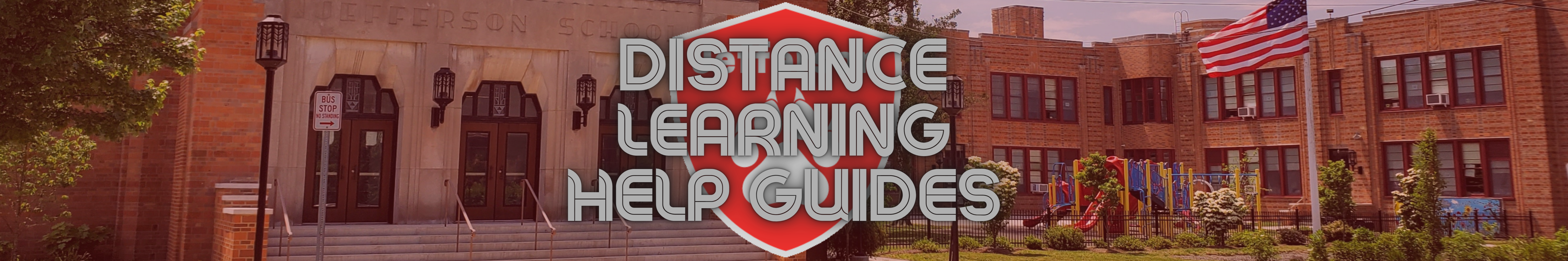 Distance Learning Help Guides banner