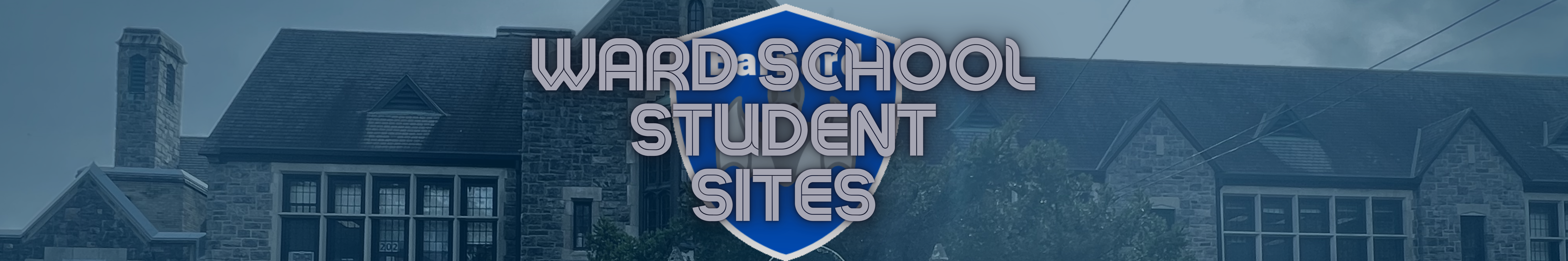 Ward School Student Sites banner