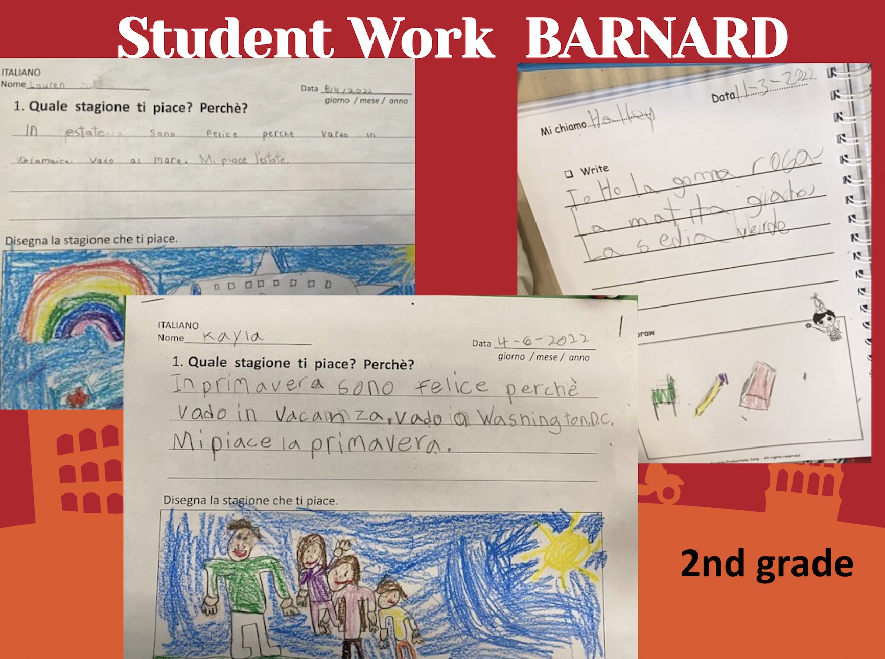 2nd grade work