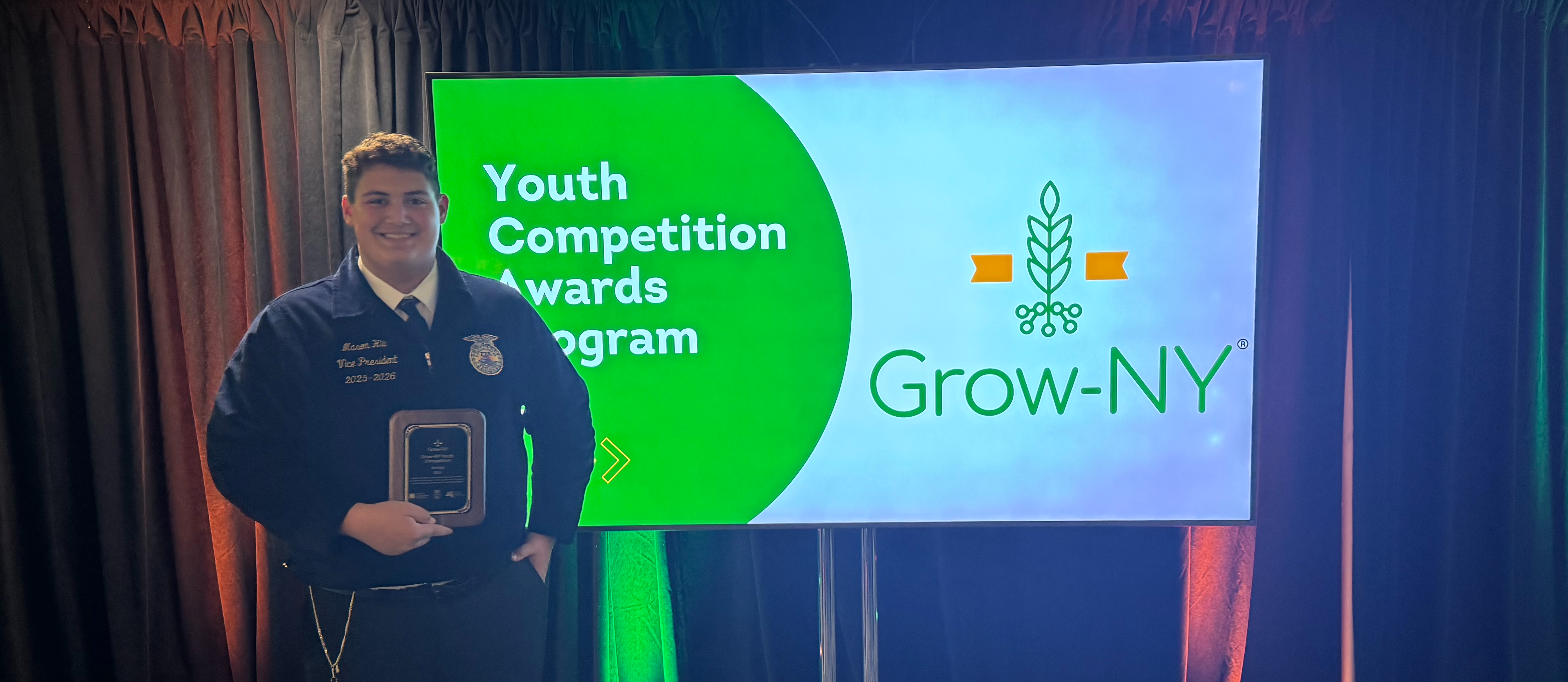 Mason Hill FFA Grow NY Award