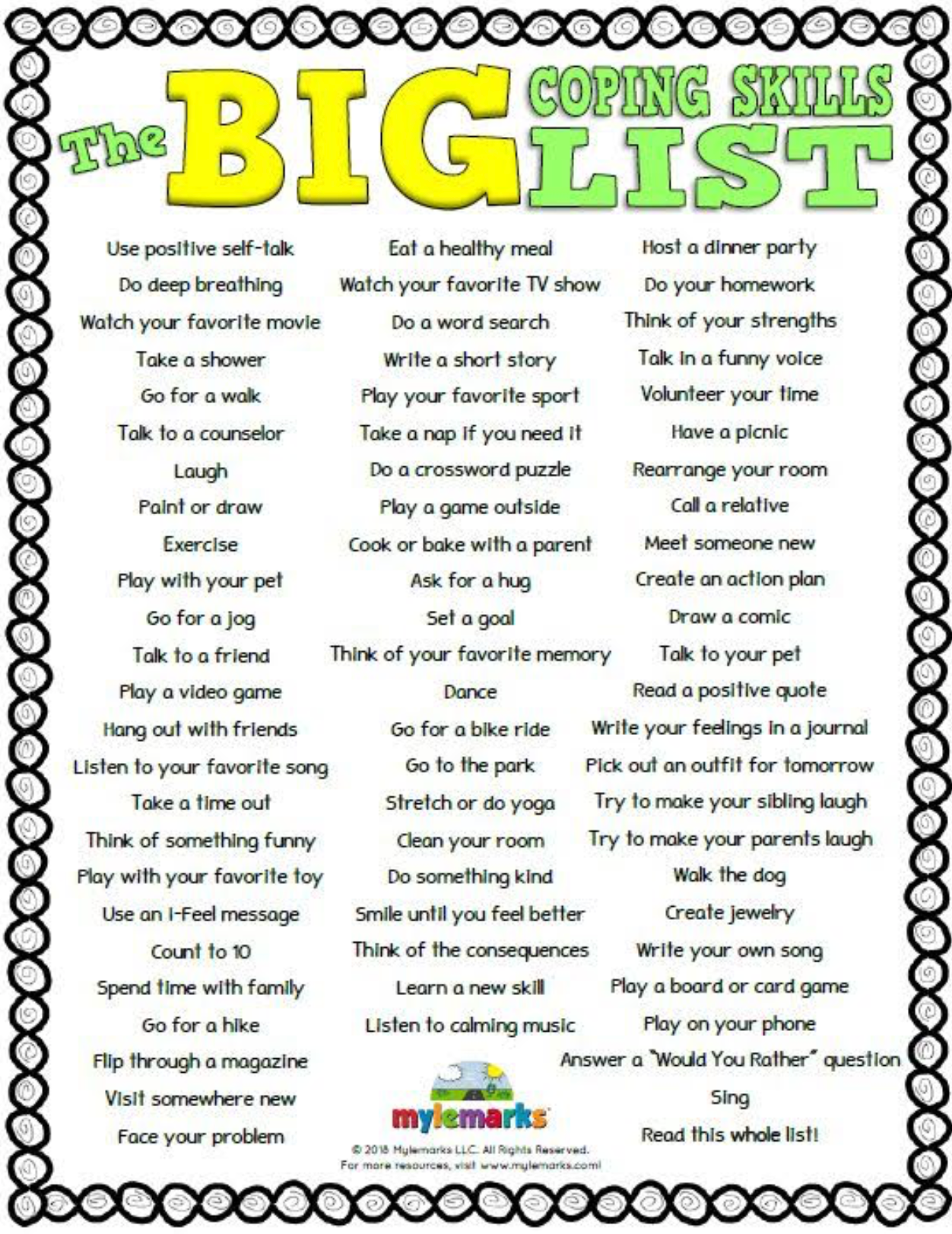 The big list