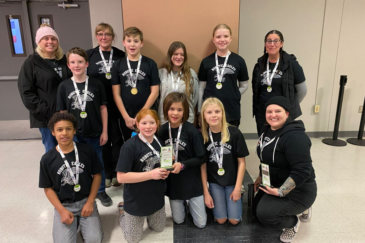 Edison Robotics Team  12 students 1 adult