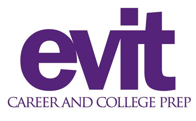 EVIT logo - career and college prep