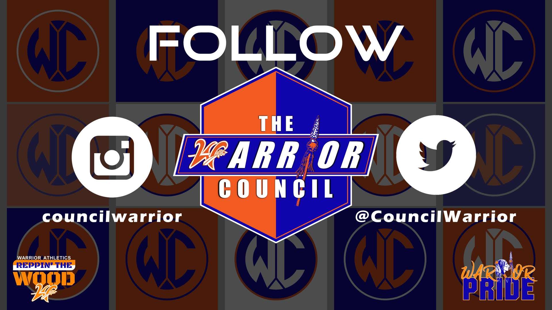 Follow the warrior council poster